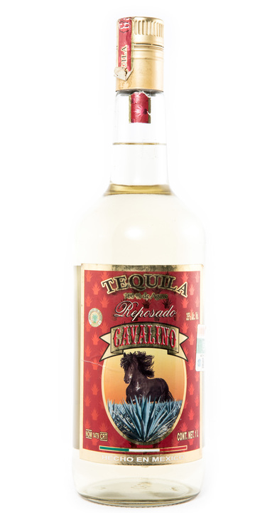 Bottle of Cavalino Reposado