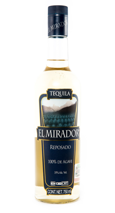 Bottle of El Mirador Reposado
