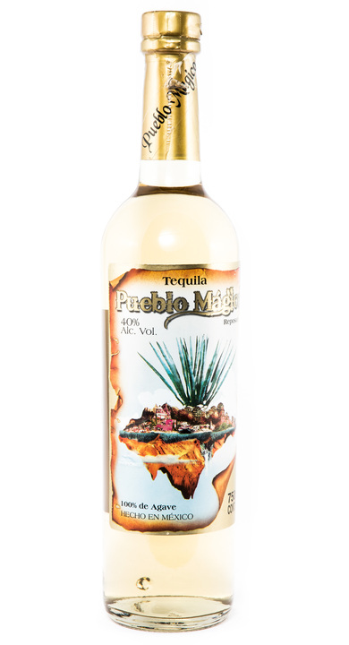 Bottle of Pueblo Magico Tequila Reposado 100% de Agave