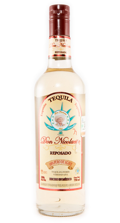 Bottle of Don Nicolacito Reposado
