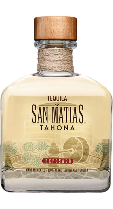 Bottle of San Matias Tahona Reposado
