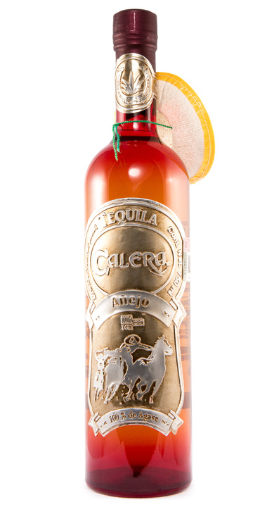 Bottle of Calera Tequila Añejo