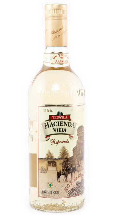 Bottle of Hacienda Vieja Reposado