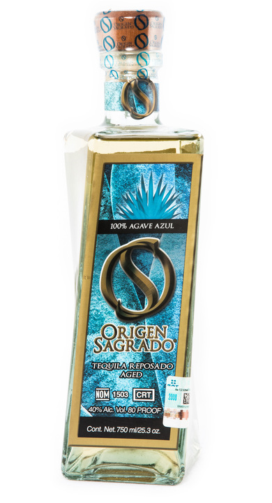 Bottle of Origen Sagrado Reposado