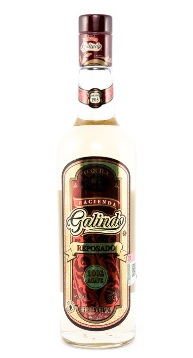 Bottle of Hacienda Galindo Reposado