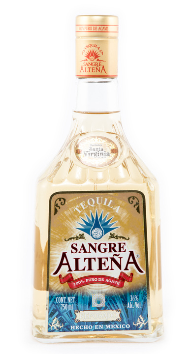 Bottle of Sangre Alteña Reposado