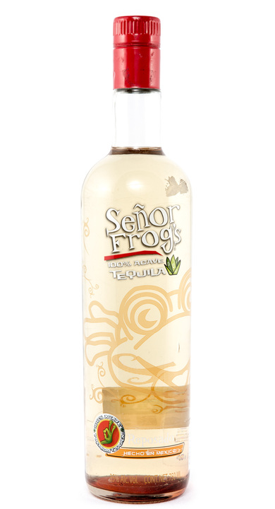 Bottle of Señor Frog's Reposado