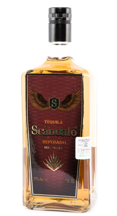 Bottle of Scandalo Reposado