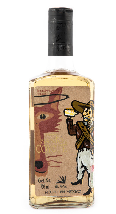 Bottle of Hacienda Santo Coyote Reposado