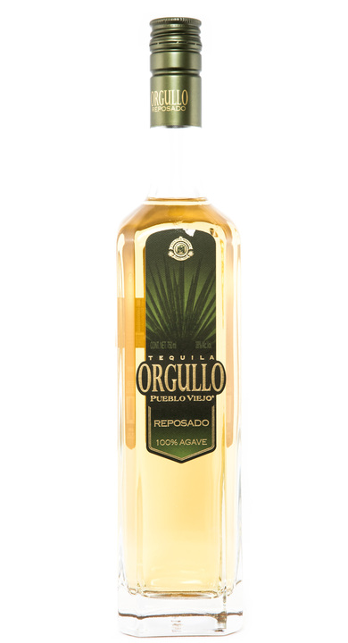 Bottle of Orgullo Pueblo Viejo Reposado