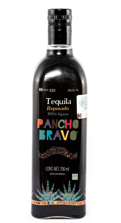 Bottle of Pancho Bravo Reposado