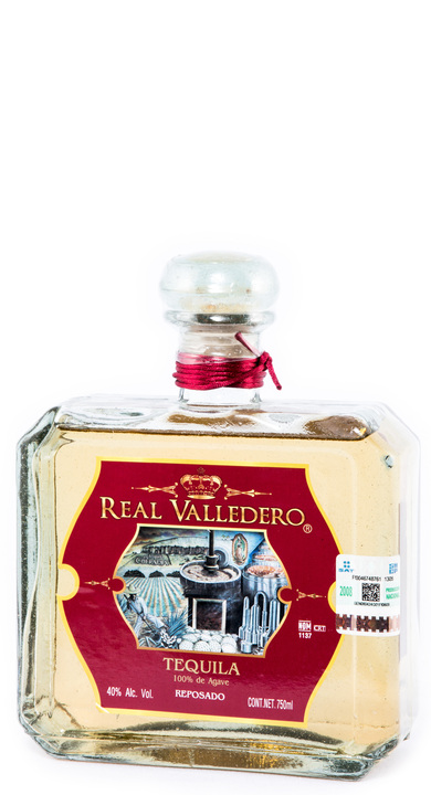 Bottle of Real Valledero Reposado