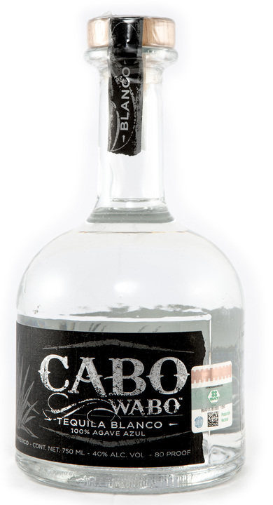 Bottle of Cabo Wabo Blanco