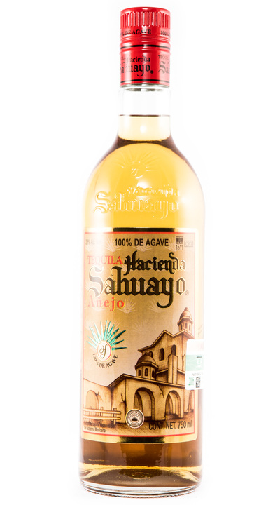 Bottle of Hacienda Sahuayo Añejo