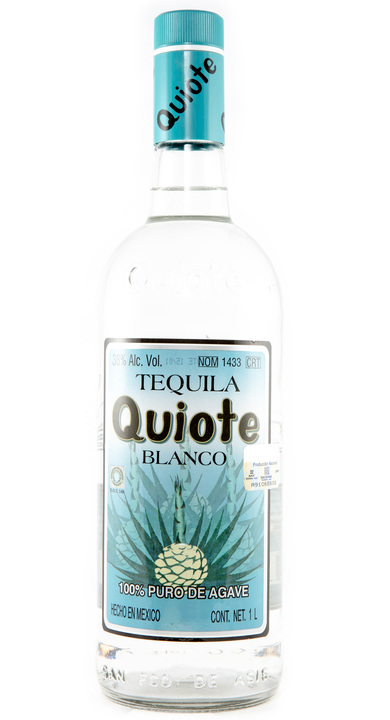 Bottle of Quiote Tequila Blanco
