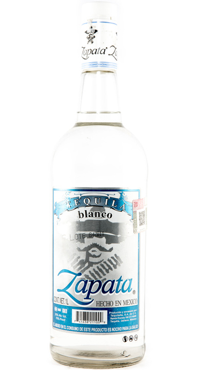 Bottle of Zapata Tequila Blanco