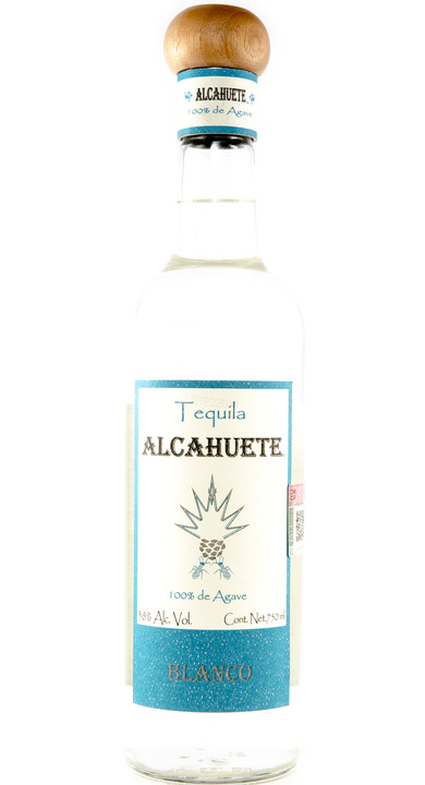 Bottle of Tequila Alcahuete Blanco