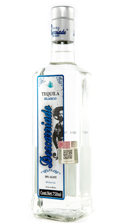 Bottle of Descarriado Tequila Blanco