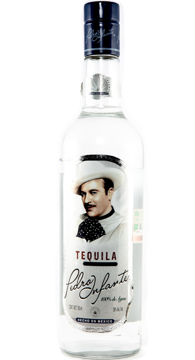 Bottle of Tequila Pedro Infante Blanco