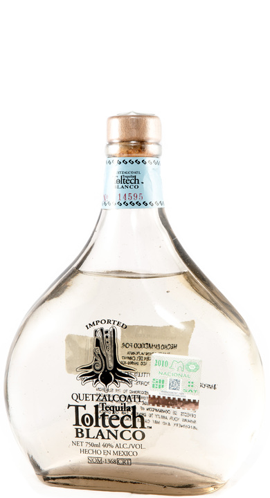 Bottle of Toltech Tequila Blanco