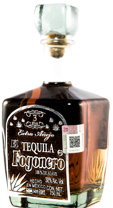 Bottle of El Fogonero Extra Añejo