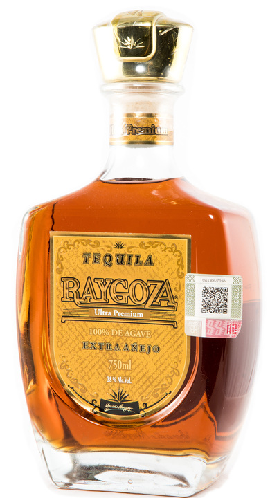 Bottle of Tequila Raygoza Extra Añejo