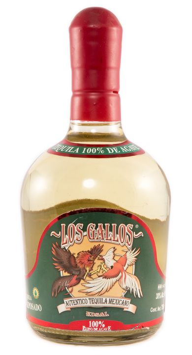 Bottle of Los Gallos Reposado