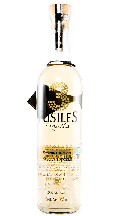 Bottle of 3 Fusiles Tequila Reposado
