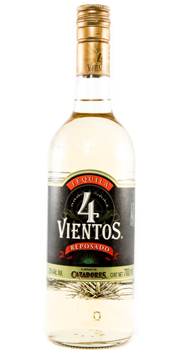 Bottle of 4 Vientos Reposado
