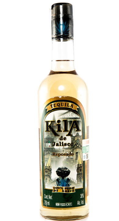Bottle of Kila de Jalisco Reposado