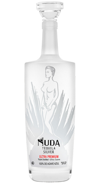 Bottle of Nuda Tequila Silver