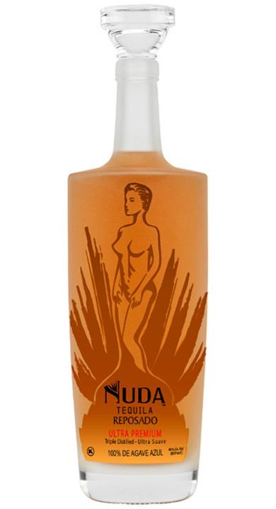 Bottle of Nuda Tequila Reposado