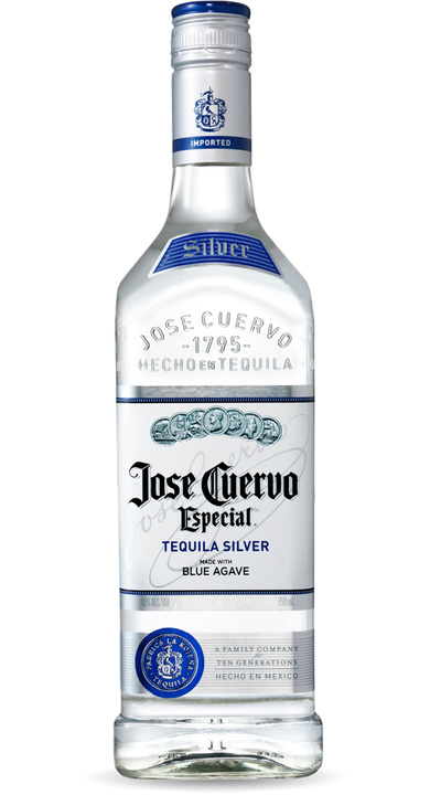 Bottle of Jose Cuervo Especial Silver