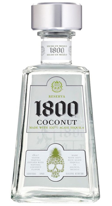 Bottle of 1800 Coconut Blanco