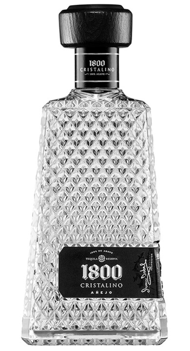 Bottle of 1800 Cristalino Añejo 