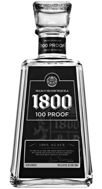 Bottle of 1800 Black Label Select Silver