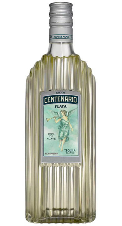 Bottle of Gran Centenario Plata Tequila