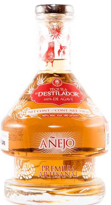 Bottle of El Destilador Añejo