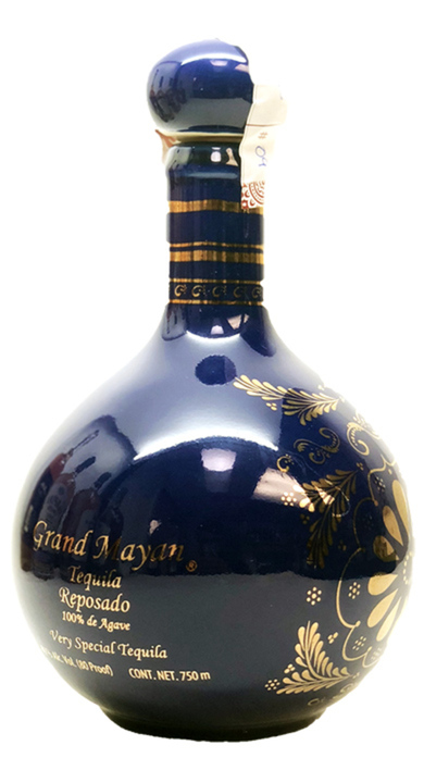 Bottle of Grand Mayan Tequila Reposado