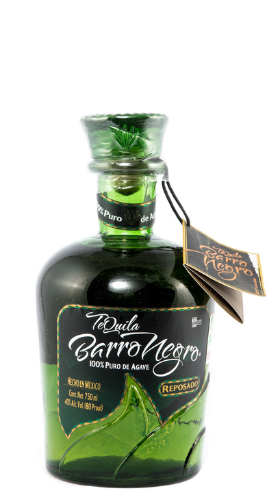Bottle of Tequila Barro Negro Reposado
