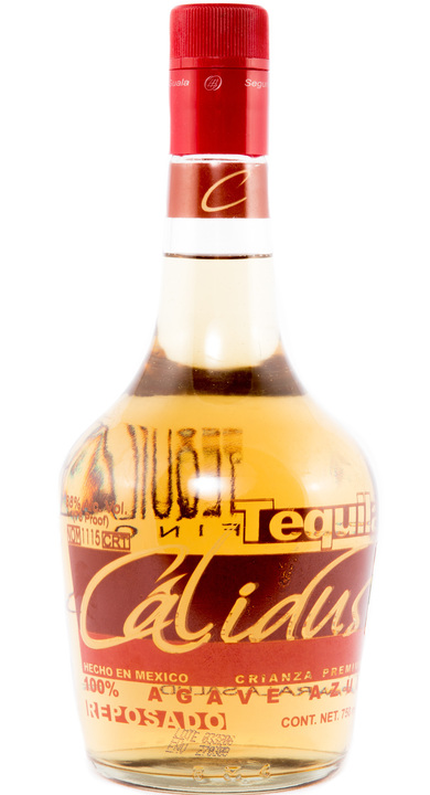 Bottle of Tequila Calidus Reposado
