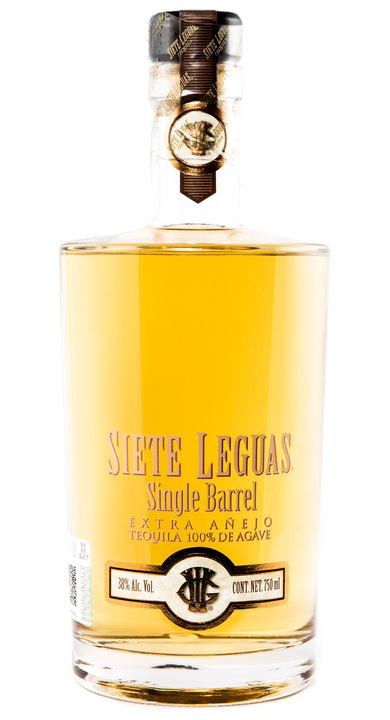 Bottle of Siete Leguas Single Barrel Extra Añejo
