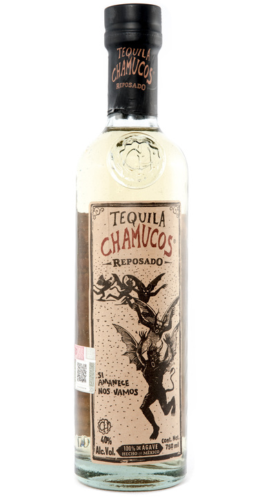 Bottle of Chamucos Reposado