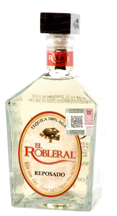 Bottle of El Robleral Reposado