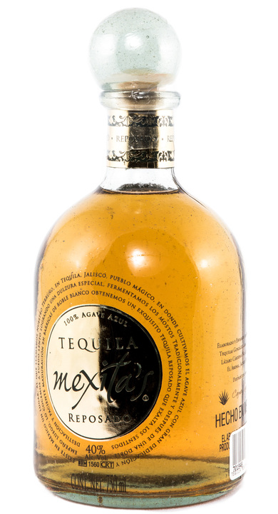 Bottle of Mexitas Reposado