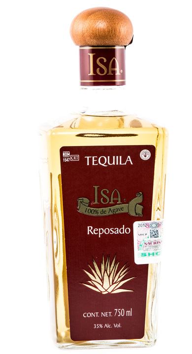 Bottle of ISA Reposado