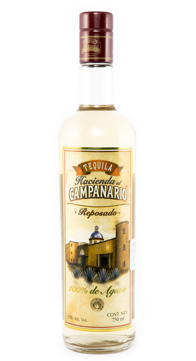 Bottle of Hacienda el Campanario Reposado