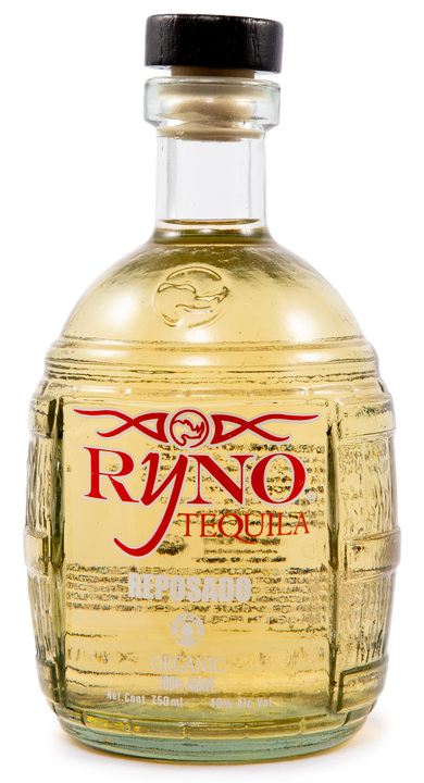 Bottle of Ryno Tequila Reposado