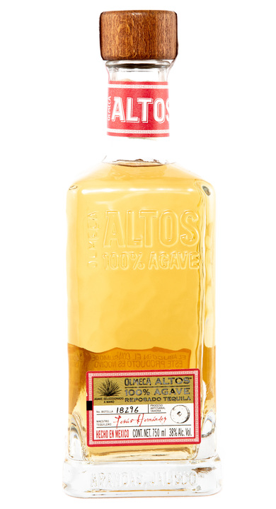 Bottle of Olmeca Altos Reposado