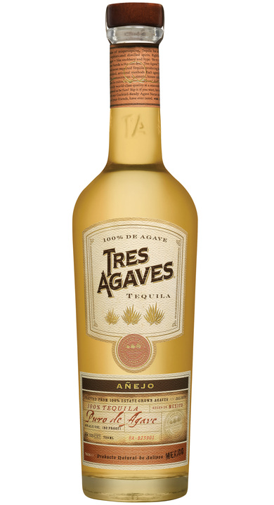 Bottle of Tres Agaves Añejo (Organic)